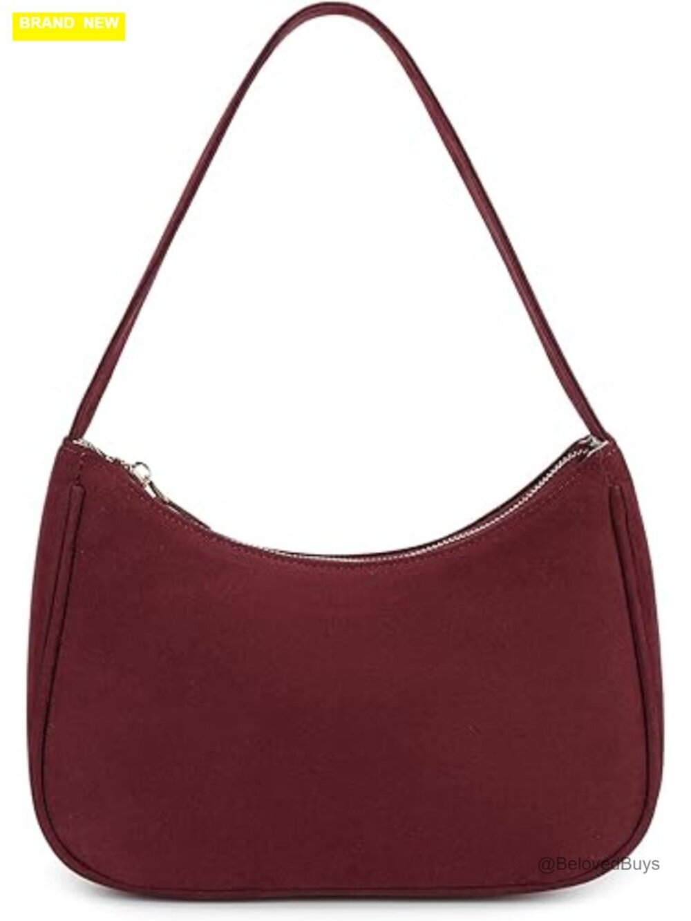 PU Leather Cute Hobo Tote Mini Clutch Purse with Zipper